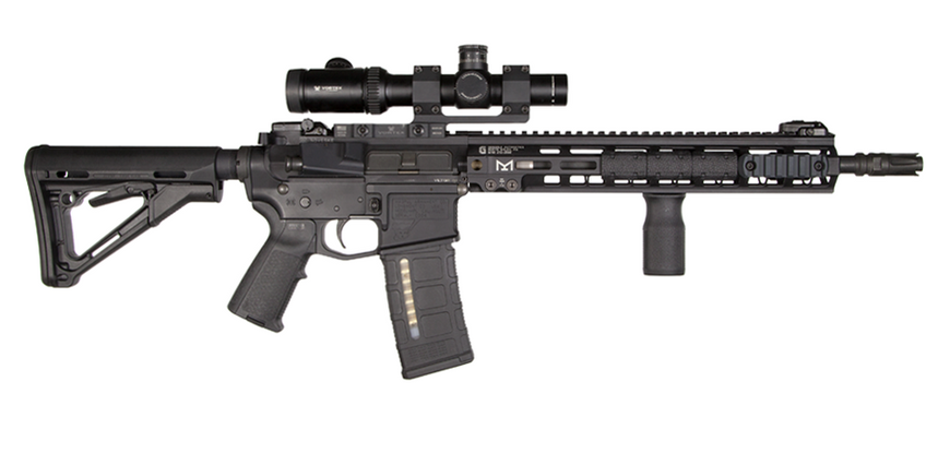 Планка пікатіні Magpul Aluminum 7 Slots M-Lok System 7000533 фото