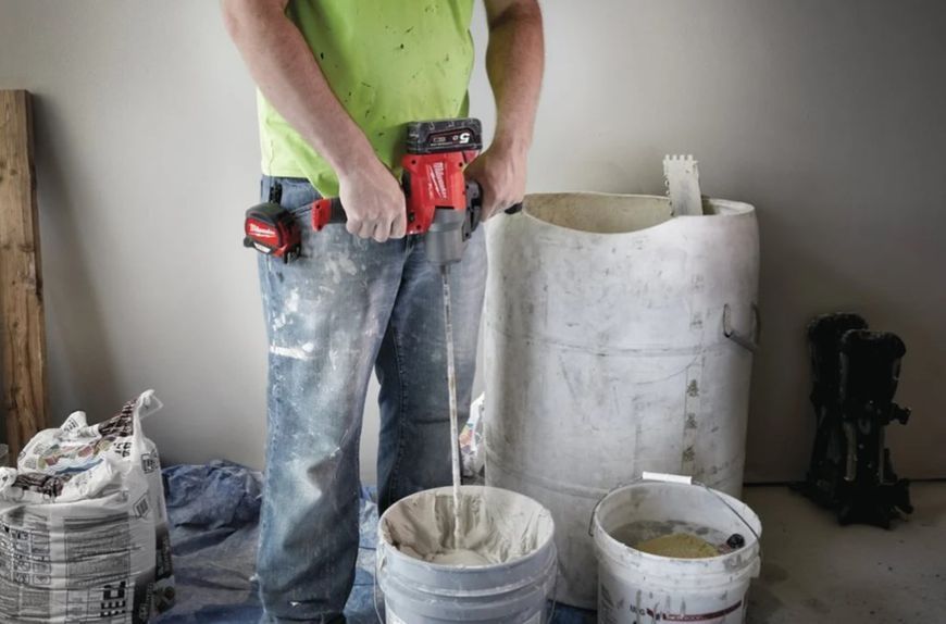 Міксер будівельний акумуляторний MILWAUKEE, M18 FPM-0X (HD кейс) 4933459719 фото