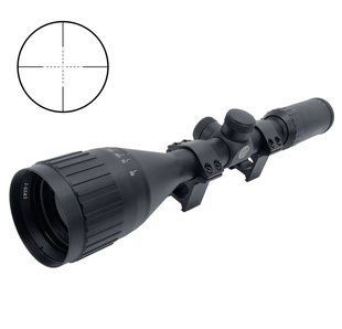 Приціл Hawke Fast Mount 3-9x40 AO Mil Dot + Кільця на Weaver 3986.04.89 фото