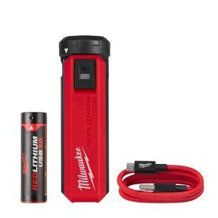 Акумулятор Li-Ion Повербанк 2,1А PPS-301 с зарядним пристроєм USB L4 MILWAUKEE 4932493335 4932493335 фото