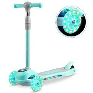 Самокат дитячий триколісний Ricokids Piko м'ятний 765000 фото