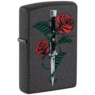 Запальничка Zippo 236 Rose Dagger Tattoo Design 49778 фото