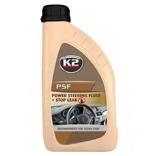 Гідравлічна рідина K2 Power Steering Fluid+Stop Leak 1л O5821E фото