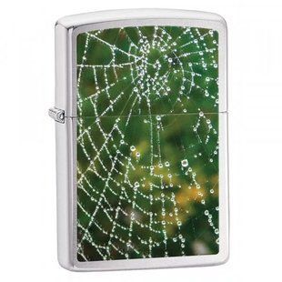 Зажигалка Zippo 28285 Spider Web Rain Drops 28285 фото