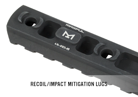Планка пікатіні Magpul Aluminum 9 Slots M-Lok System 7000534 фото