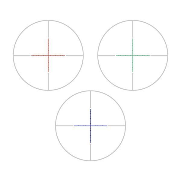 Призматичний приціл SIGETA Prismatic 4x32 Mildot Red/Green/Blue + Безкоштовна доставка 65712 фото