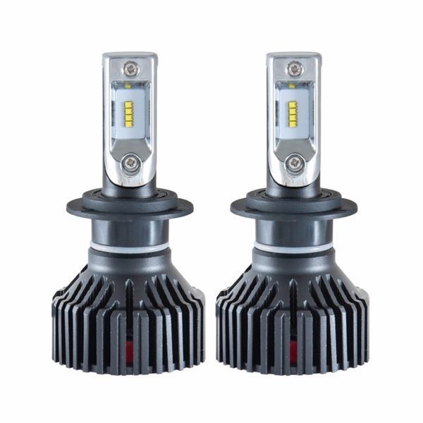 LED автолампа Solar H7 12/24V 6500K 8000Lm 60W ZES Chip 8307 фото