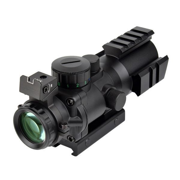 Призматичний приціл SIGETA Prismatic 4x32 Mildot Red/Green/Blue + Безкоштовна доставка 65712 фото