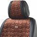 Комплект преміум накидок для сидінь BELTEX Chicago, black-coffee BX85120 фото 2