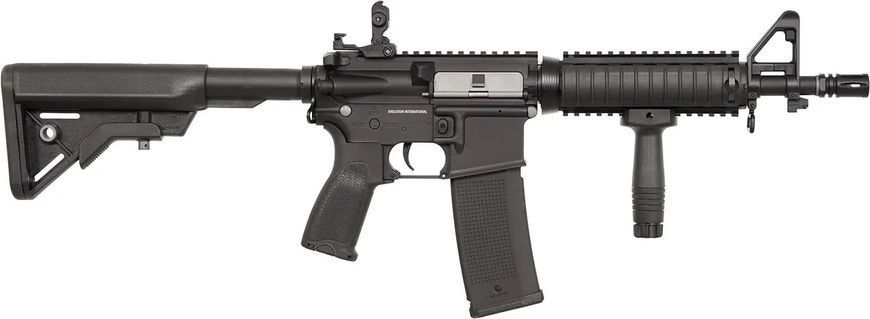 Страйкбольна гвинтівка Evolution Recon MK18 Mod 0 Carbontech AEG 6 мм cashmir black (SL-1003) 1636.00.29 фото