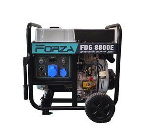Генератор дизельний FORZA FDG8800E 6.0/6.5 кВт 220В з електрозапуском DD0006276 фото