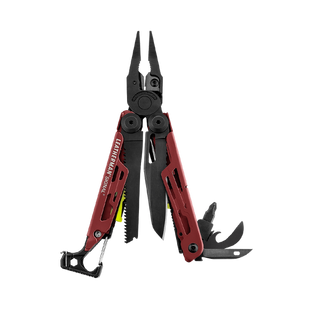 Мультитул Leatherman SIGNAL CRIMSON, синтетический чехол, картонна коробка (832745) 4007846 фото