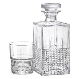BARTENDER Novecento Набір для віскі 7 шт. 122136SS8021990 BORMIOLI ROCCO 122136SS8021990 фото