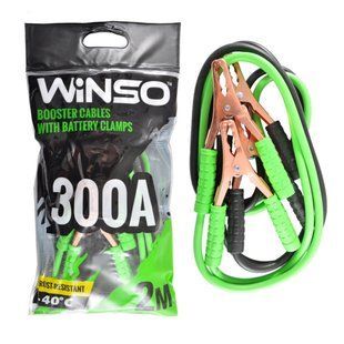 Провода-прикурювачі Winso 300А, 2м 138300 138300 фото