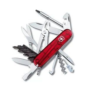 Ніж Victorinox CyberTool 34 Red Trans 1.7725.T 1.7725.T фото