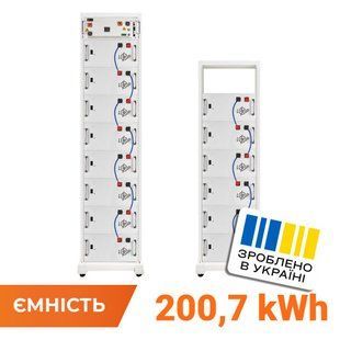 Акумулятор LP LiFePO4 Battery HVM 716,8V 280Ah (200704 Wh) BMS 160А P AB Lrack white LP38419 фото
