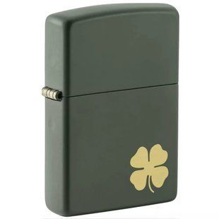 Запальничка Zippo Four Leaf Clover Design 49796 49796 фото