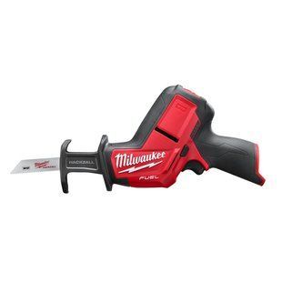 Пила шабельна акумуляторна MILWAUKEE M12CHZ-0 M12 BRUSHLESS HACKZALL (зарядний пристрій , 2 акумулятори, кейс) 4933500572 фото