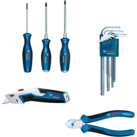 Пояс з сумкою та набором інструментів Bosch Professional 17 шт. (1600A02H5C) 1600A02H5C фото