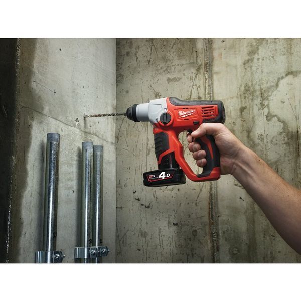 Перфоратор SDS-PLUS акумуляторний MILWAUKEE, M12 H-0, 0,9Дж 4933431355 фото