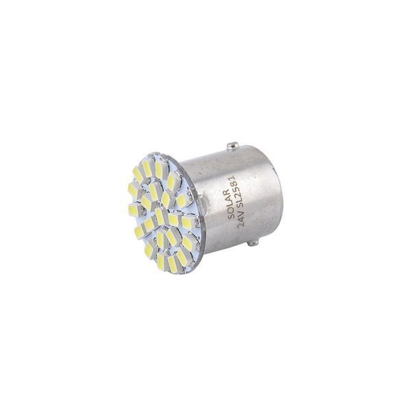 LED автолампа Solar 24V G18.5 BA15s 22SMD white, 2шт SL2581 фото