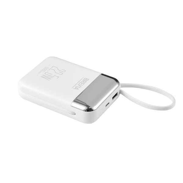Повербанк (Power Bank) Brevia 10000mAh 22.5W Type-C+Lightning Cable, Li-Pol, LCD 45122 фото