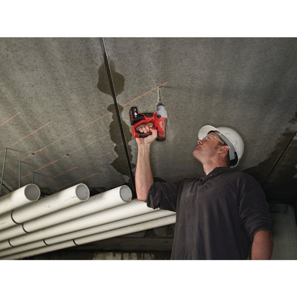 Перфоратор SDS-PLUS акумуляторний MILWAUKEE, M12 H-0, 0,9Дж 4933431355 фото