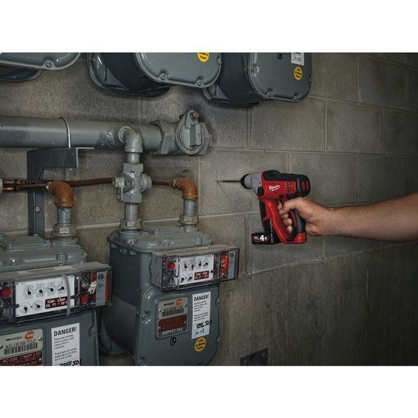 Перфоратор SDS-PLUS акумуляторний MILWAUKEE, M12 H-0, 0,9Дж 4933431355 фото