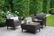 Комплект садових меблів Keter Salemo balcony set, графіт - прохолодний сірий 8711245155302 фото 6