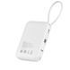 Повербанк (Power Bank) Brevia 10000mAh 22.5W Type-C+Lightning Cable, Li-Pol, LCD 45122 фото 3
