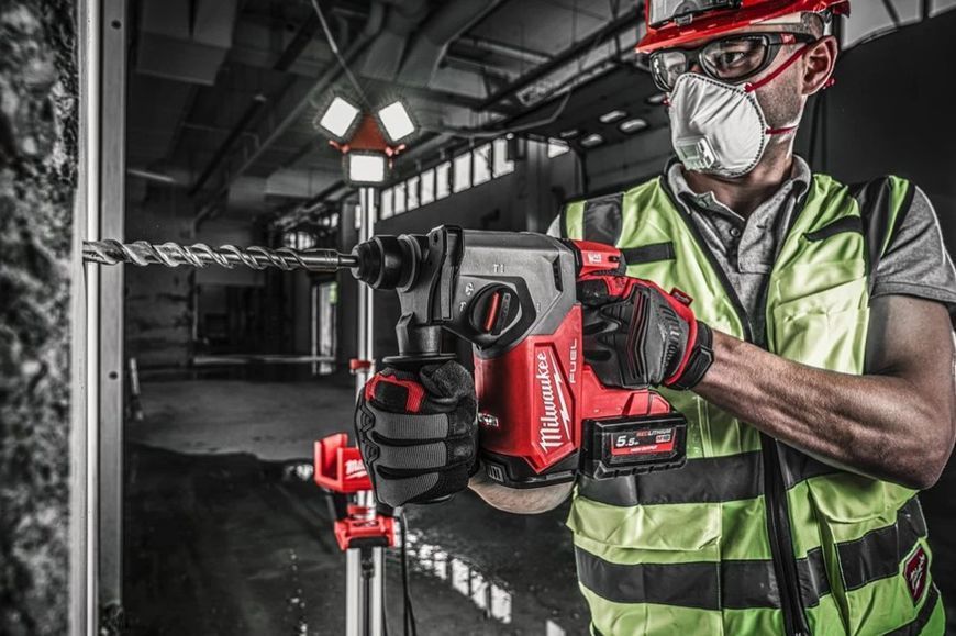 Перфоратор акумуляторний безщітковий SDS PLUS M18 FH-0 FUEL MILWAUKEE 4933478499 фото