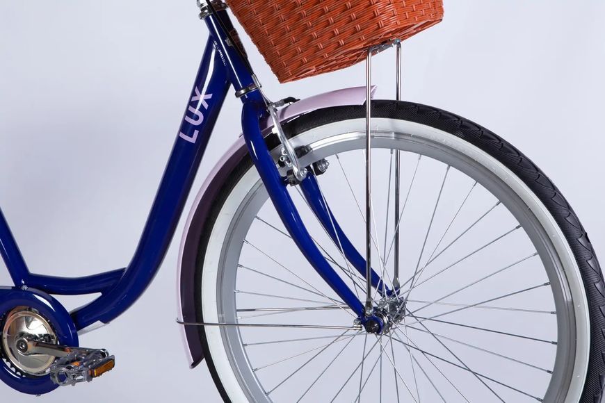 Велосипед ST 26 Dorozhnik LUX Velosteel рама-17 бузковий 2025 OPS-D-26-268 фото