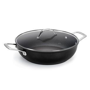 Каструля низька з кришкою BLACK TITAN 32 см 85560403298 BARAZZONI 85560403298 фото