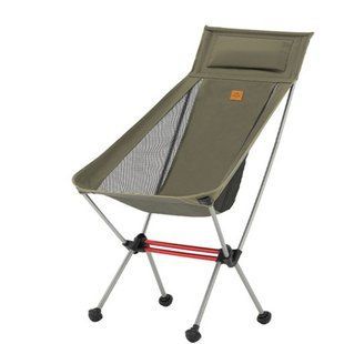 Стілець складаний ультралегкий Naturehike CNK2350JJ018 Stellaluna L02, алюміній, оливковий 6976507669436 фото