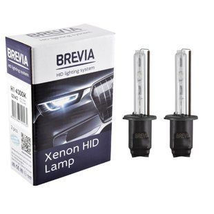 Ксенонова лампа Brevia H1 4300K, 85V, 35W P14.5s KET, 2шт 12143 фото