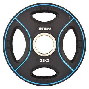 Диск поліуретановий чорний Stein 2.5 кг DB6091-2.5 фото