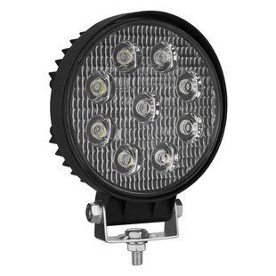 Фара світлодіодна Brevia EPISTAR Flood 10-30V, 27W (9x3W), 1980Lm, 1шт 10641RFX1 фото