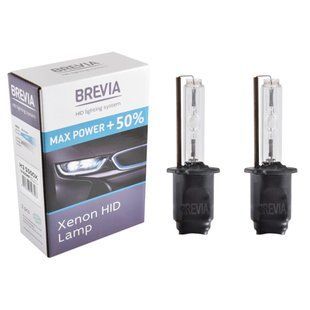 Ксенонова лампа Brevia H3 +50%, 5500K, 85V, 35W PK22s KET, 2шт 12350MP фото
