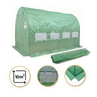 Плівка для теплиці LEOBRO 10м2 армована (LB-GC132-GRN) LB-GC132-GRN фото
