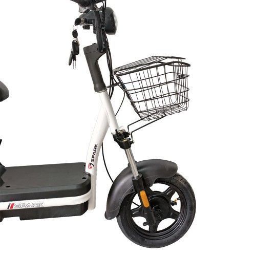 Велосипед з електродвигуном SPARK COMPACT 14 48V/400W/12Ah Чорний 000227020 фото