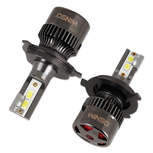 Автолампа Winso LED H4 12/24V 50Вт 5000Лм 6500K CSP3570 2шт 794400 фото