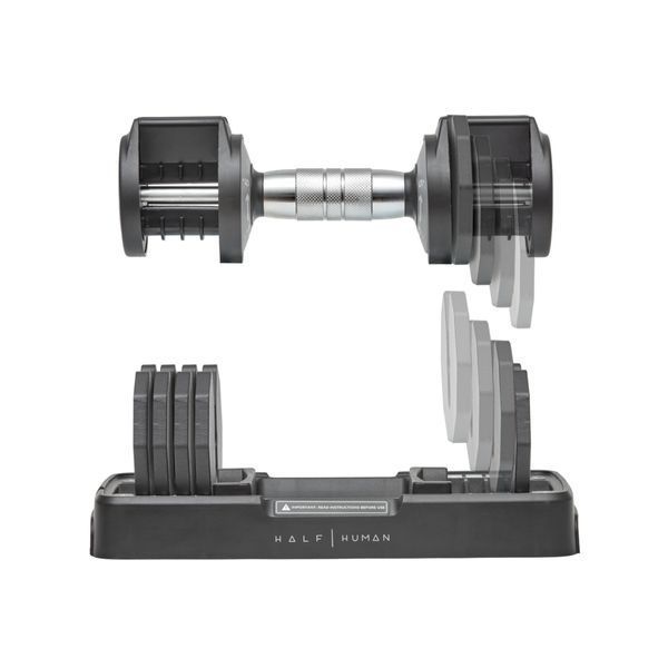 Гантелі регульовані HALF HUMAN 5 кг SFIT-P-HH30001 фото