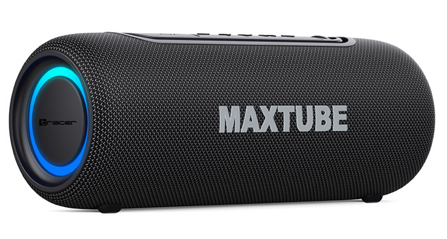 Bluetooth колонка Tracer MaxTube TWS Black 20W (TRAGLO47358) TRAGLO47358 фото