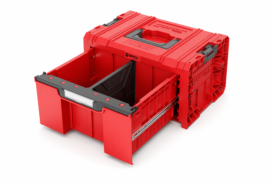 Ящик для інструментів Qbrick System PRO Drawer 1 Toolbox 2.0 Basic RED (5901238260318) 5901238260318 фото