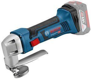 Комплект акумуляторних ножиців по листовому металу Bosch GSC 18V-16 (601926200) без АКБ та ЗП 06019C6200 фото