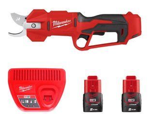 Ножниці садові - секатор акумуляторний M12 BLPRS-202 MILWAUKEE 4933480115(+ заряд.пристрій, 2 акум.) 4933480115 фото