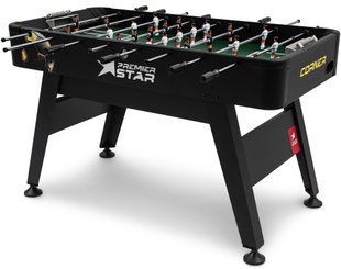 Настільний футбол Hop-Sport Corner чорно-золотистий 5902308224810 фото