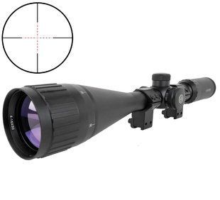 Приціл Hawke Fast Mount 4-16x50 AO IR Mil Dot з кільцями на ластівчин хвіст 11 мм 3986.04.88 фото