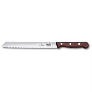 Кухонний ніж Victorinox Rosewood для хліба 210 мм Коричневий (5.1630.21) 5.1630.21 фото