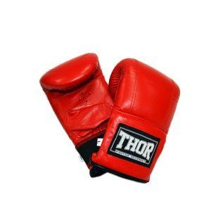Рукавички снарядні THOR 605 L / шкіра / червоні 605 (Leather) RED L фото